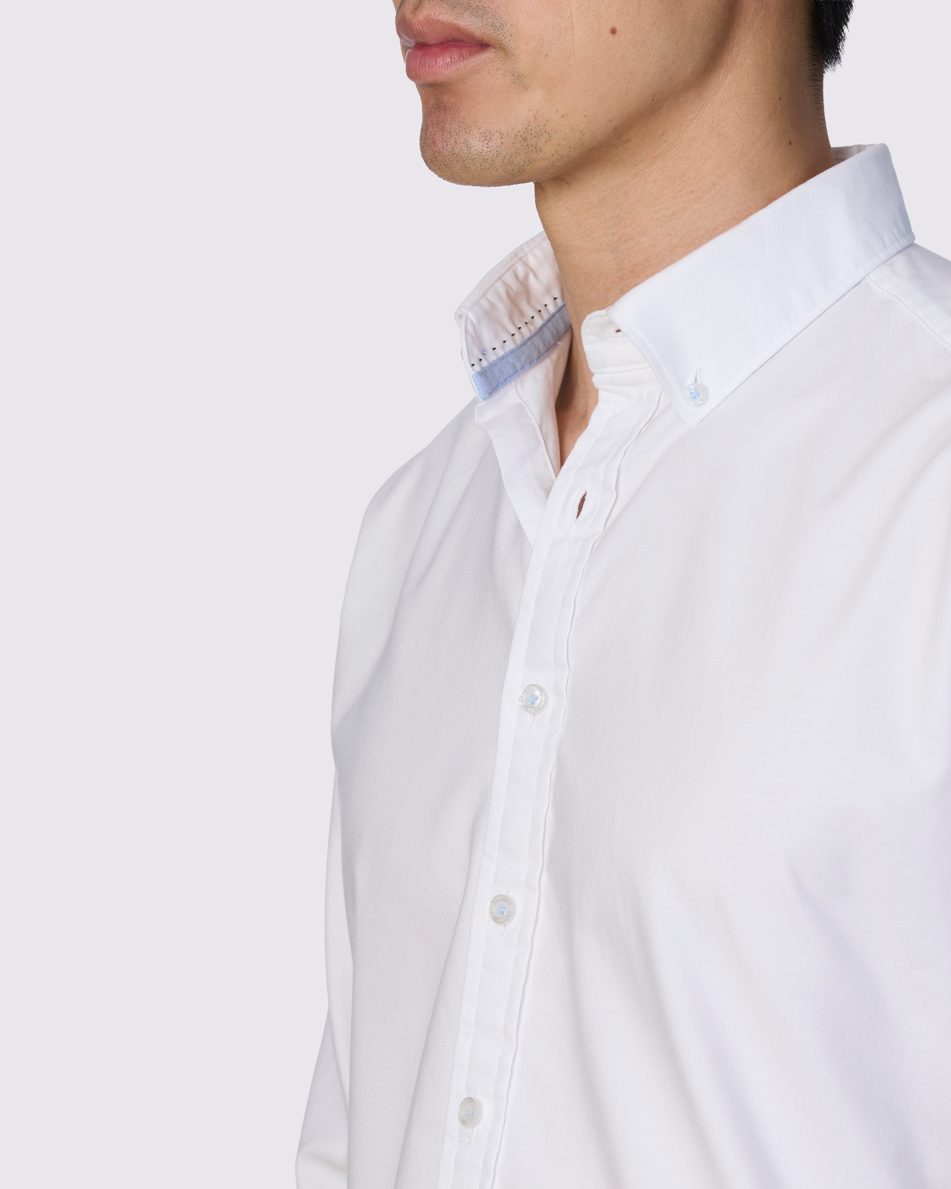 PORTO WASHED YARN DYED OXFORD SLIM FIT SHIRT