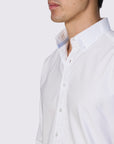 PORTO WASHED YARN DYED OXFORD SLIM FIT SHIRT