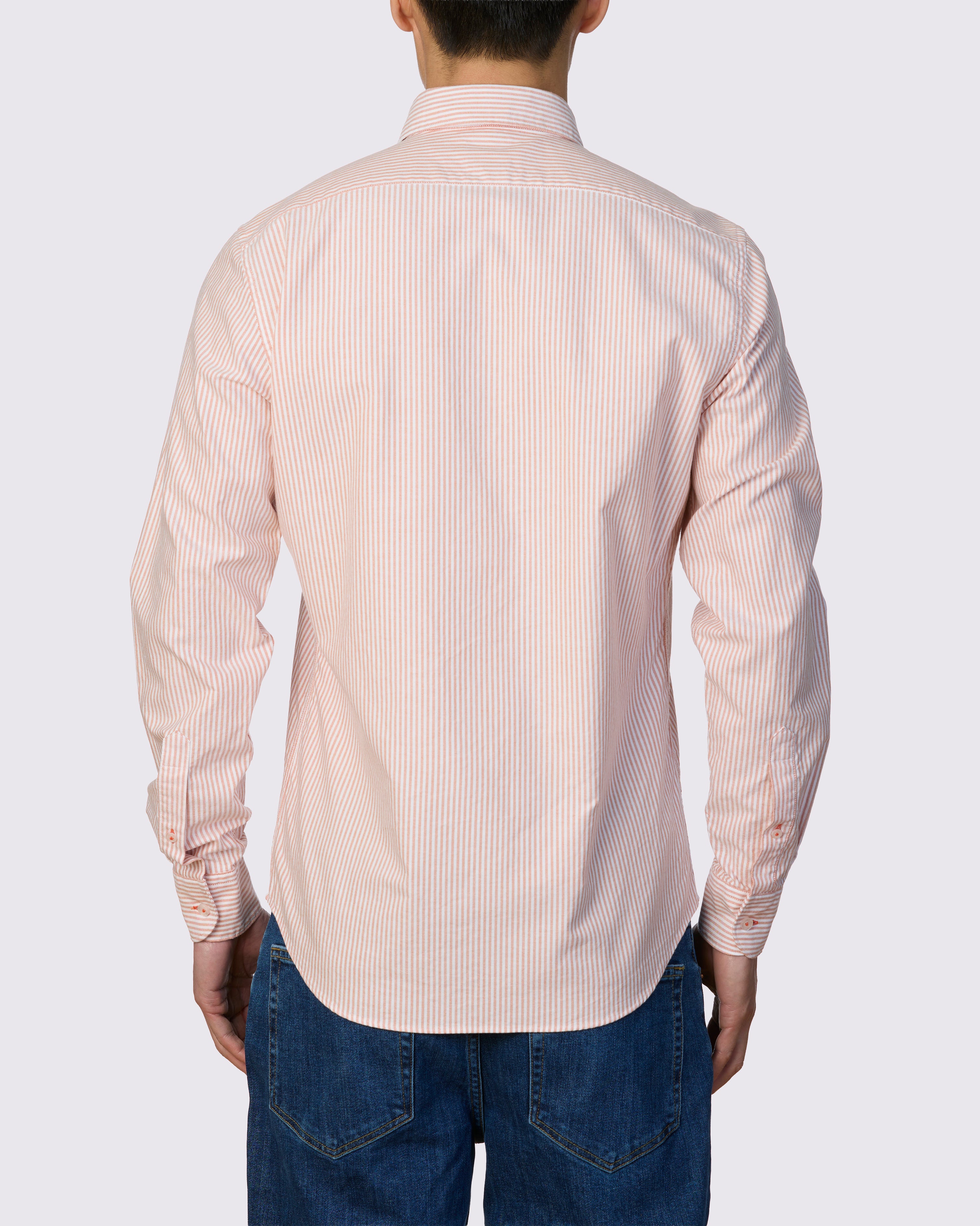 MALLORCA OXFORD STRIPE SLIM FIT SHIRT