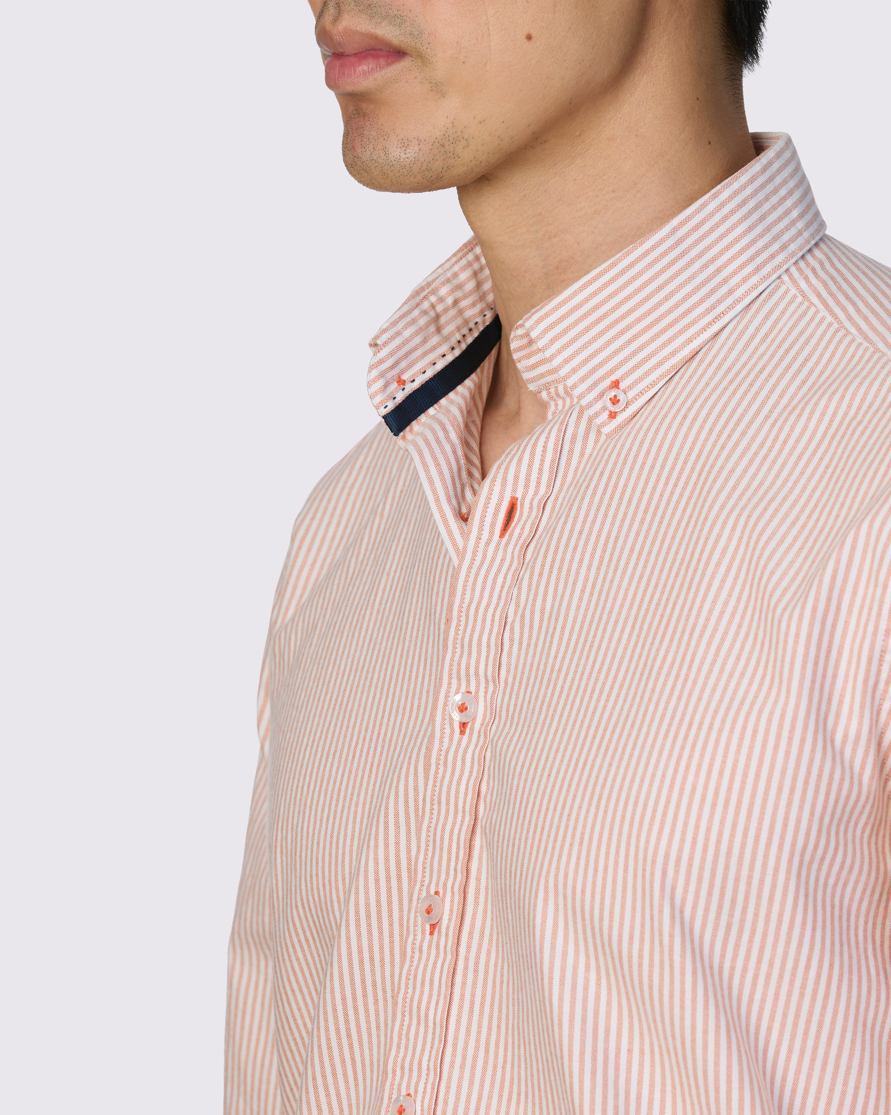 MALLORCA OXFORD STRIPE SLIM FIT SHIRT