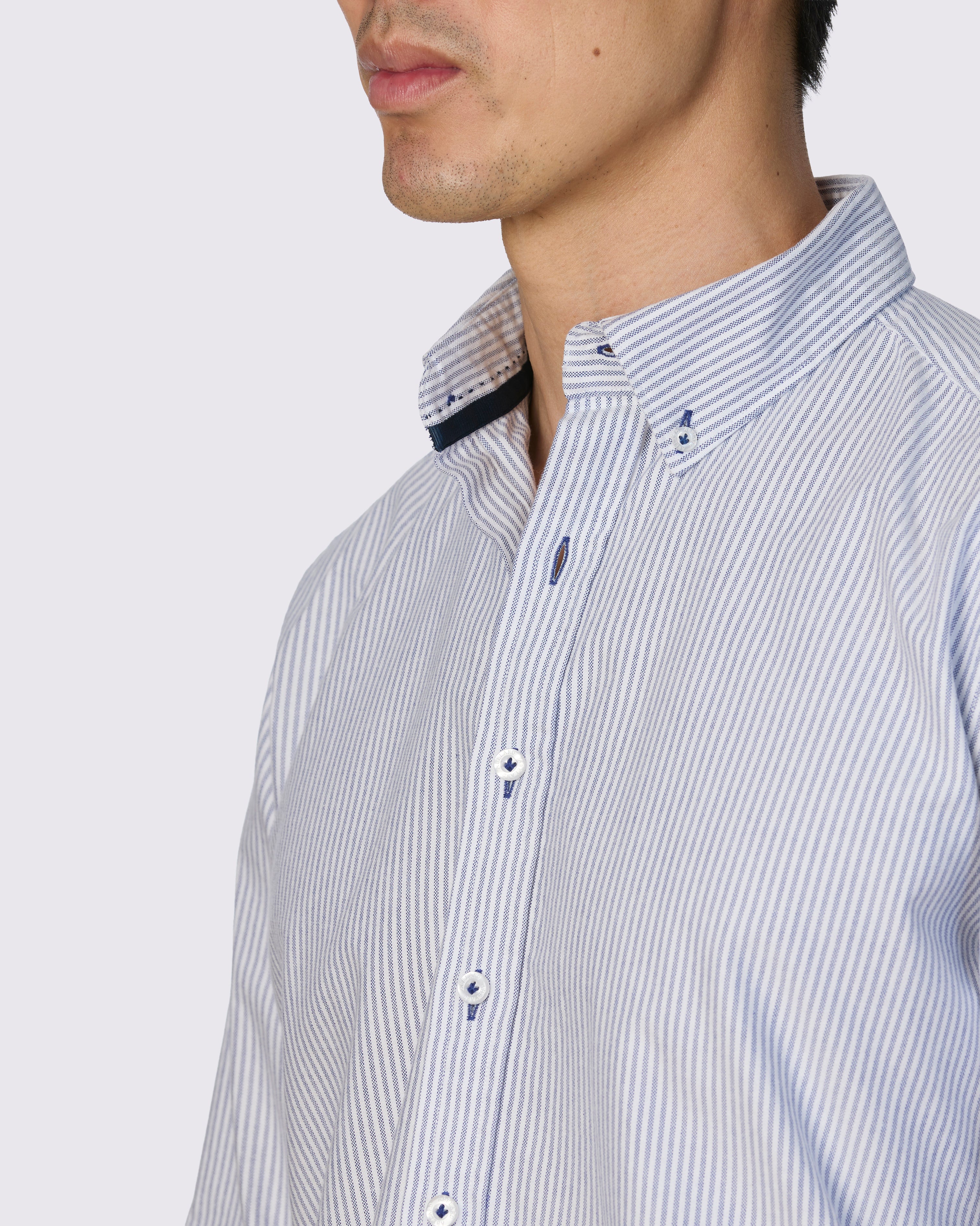 MALLORCA OXFORD STRIPE SLIM FIT SHIRT