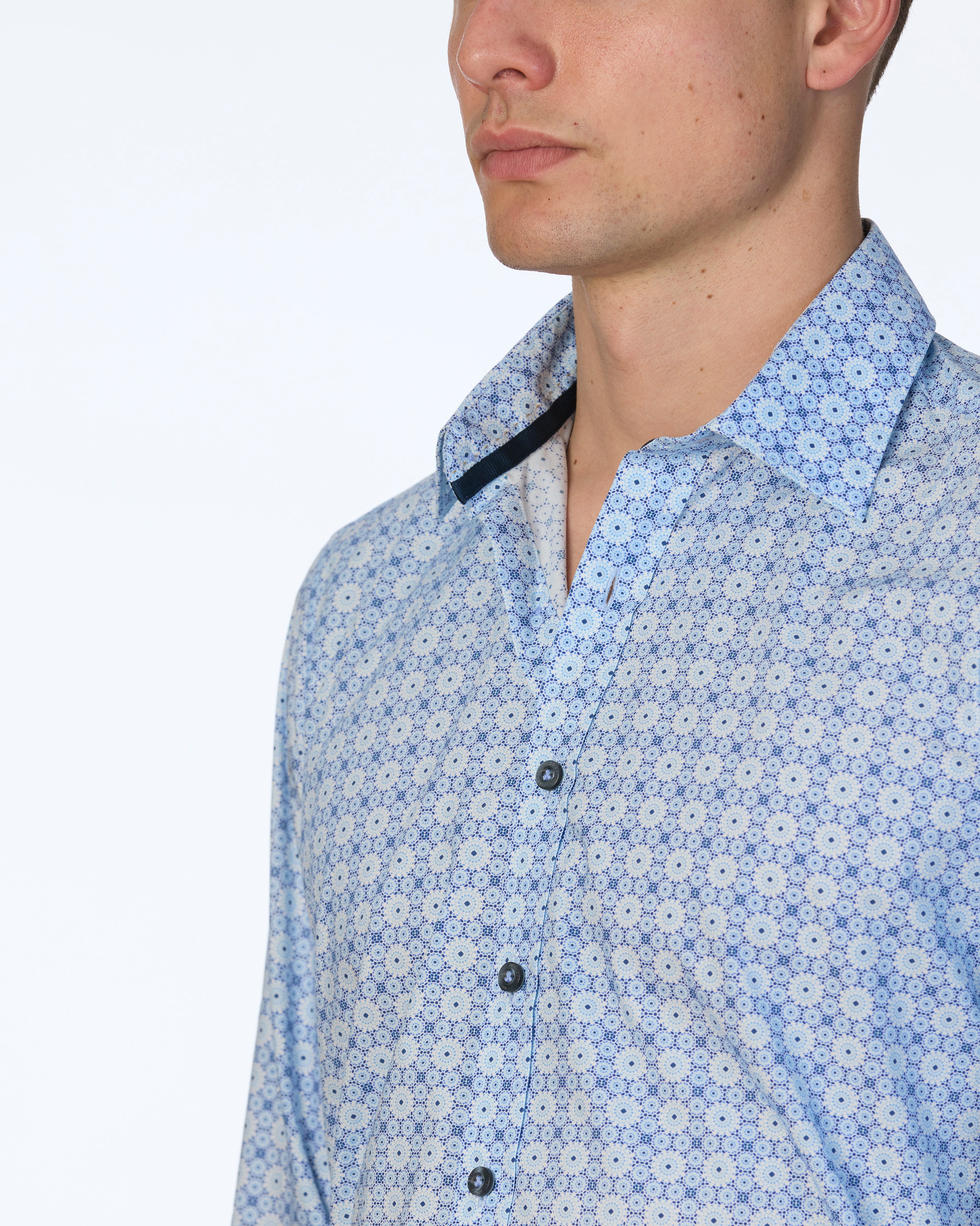 MANDALA DIGITAL PRINT SLIM FIT SHIRT