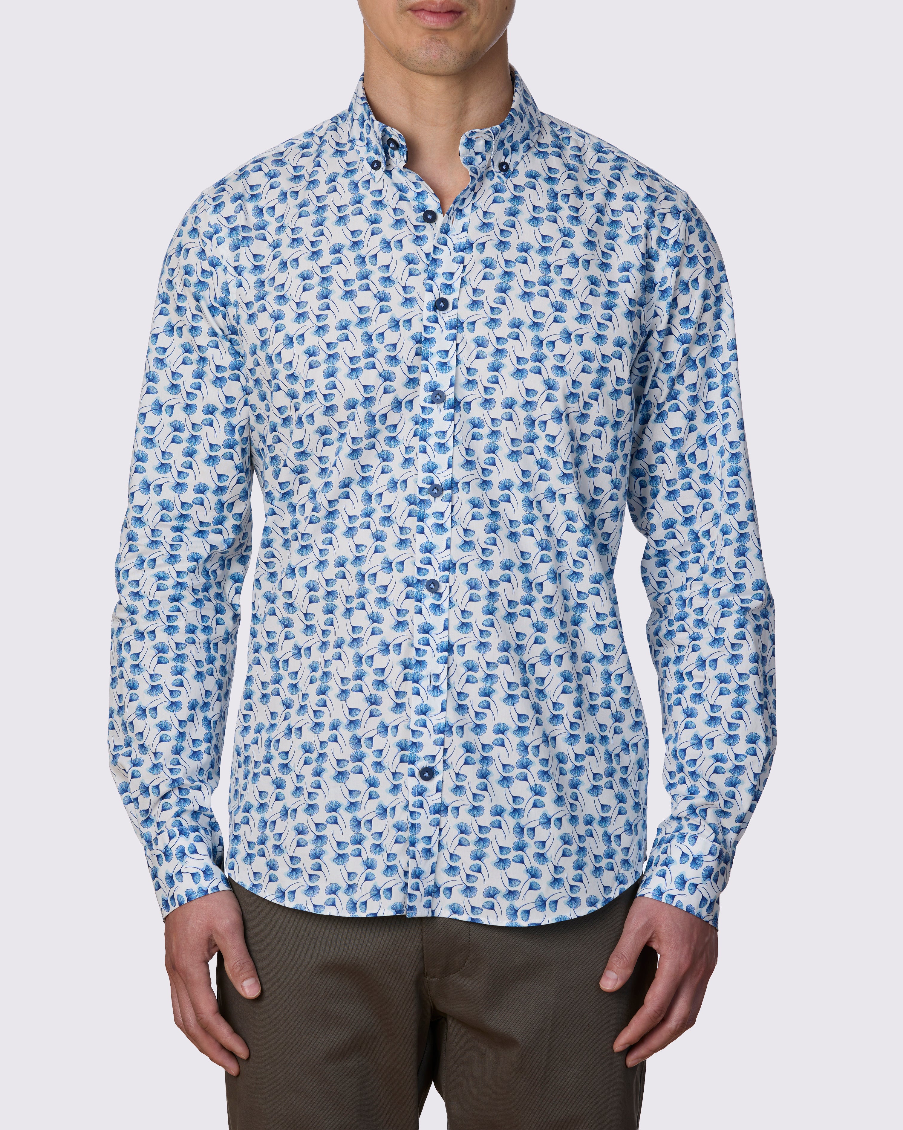 ALCUDIA DIGITAL PRINT SLIM FIT SHIRT