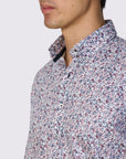 FAGIOLINI PRINT SLIM FIT SHIRT