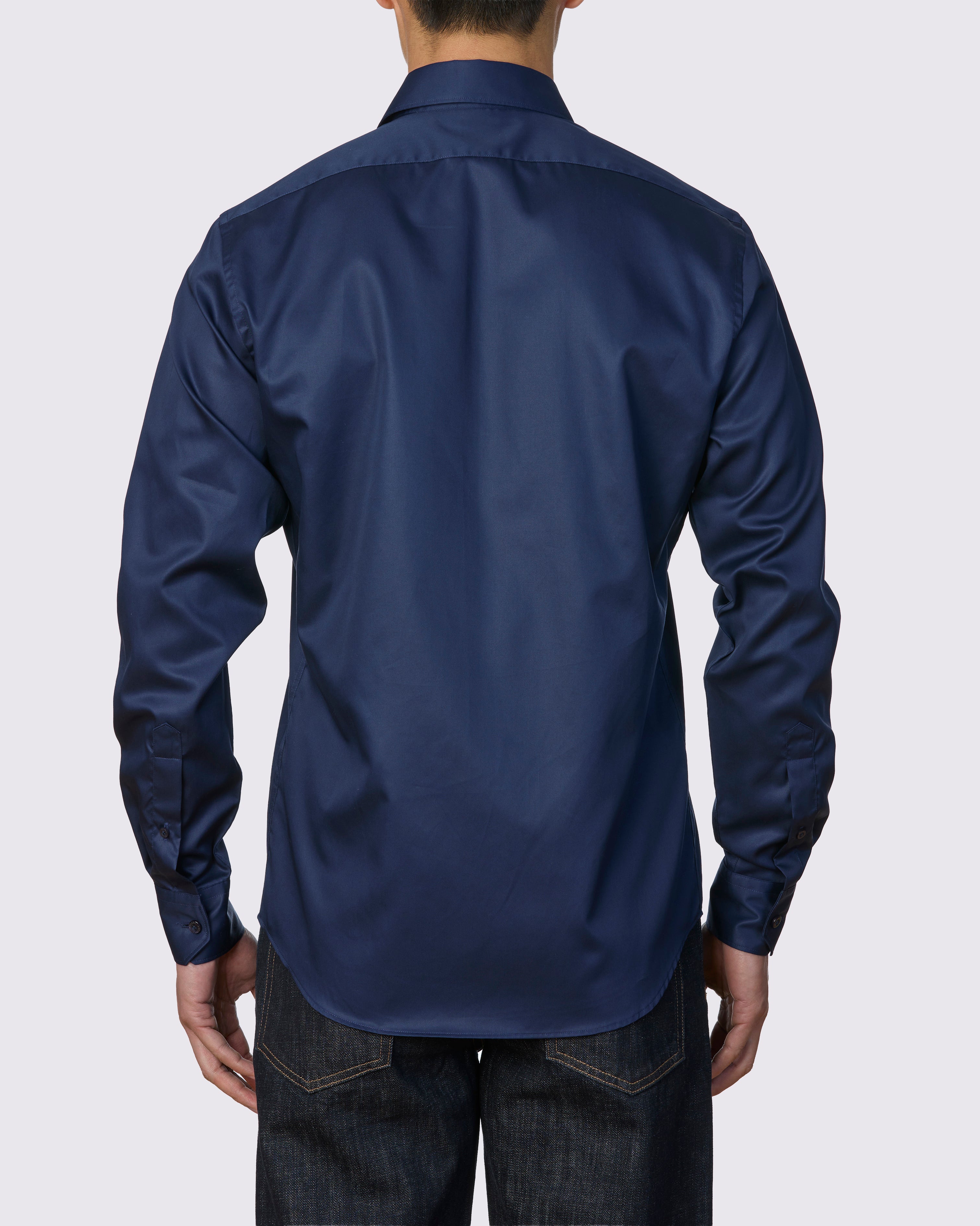 EIVISSA SATEEN SLIM FIT SHIRT