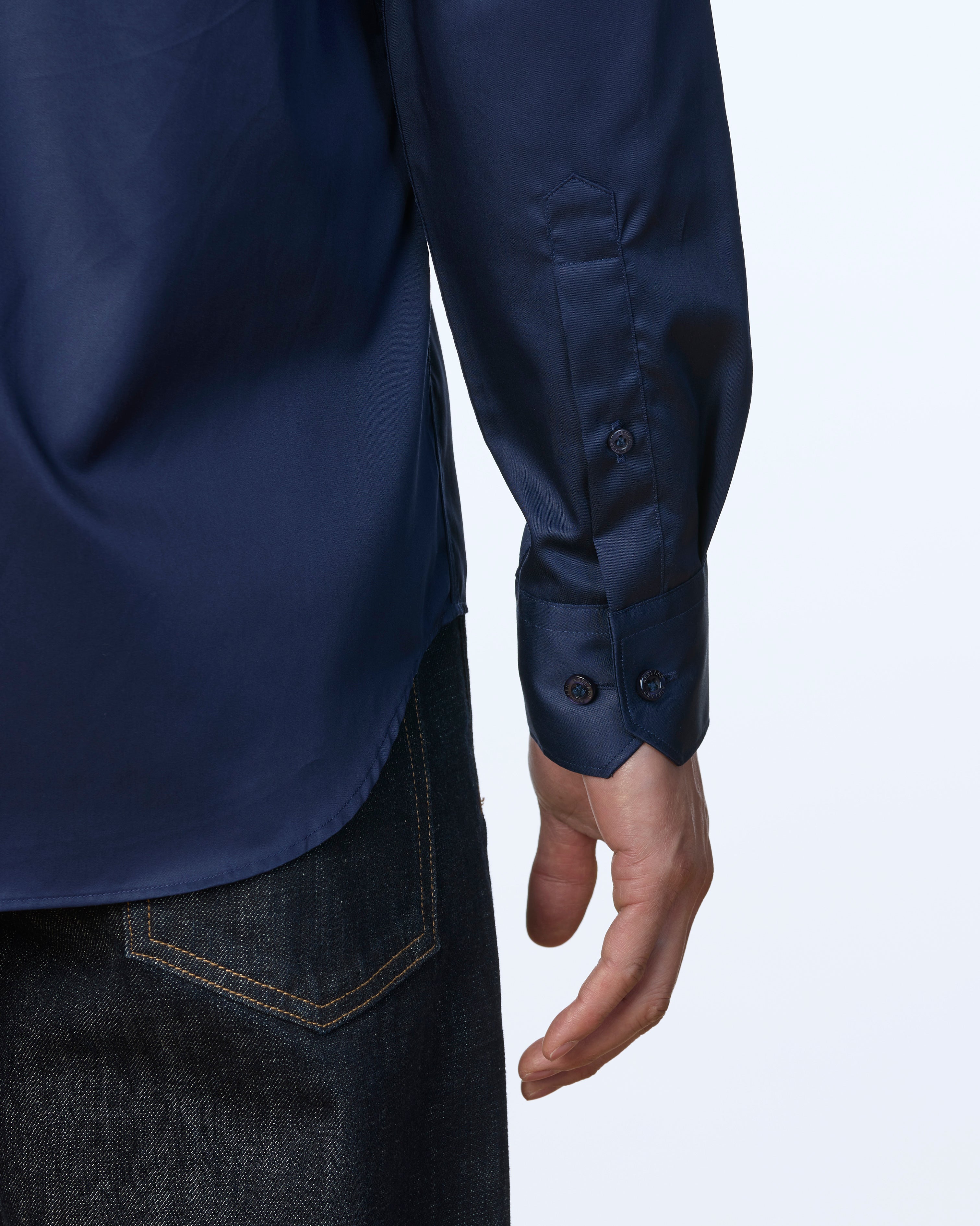 EIVISSA SATEEN SLIM FIT SHIRT