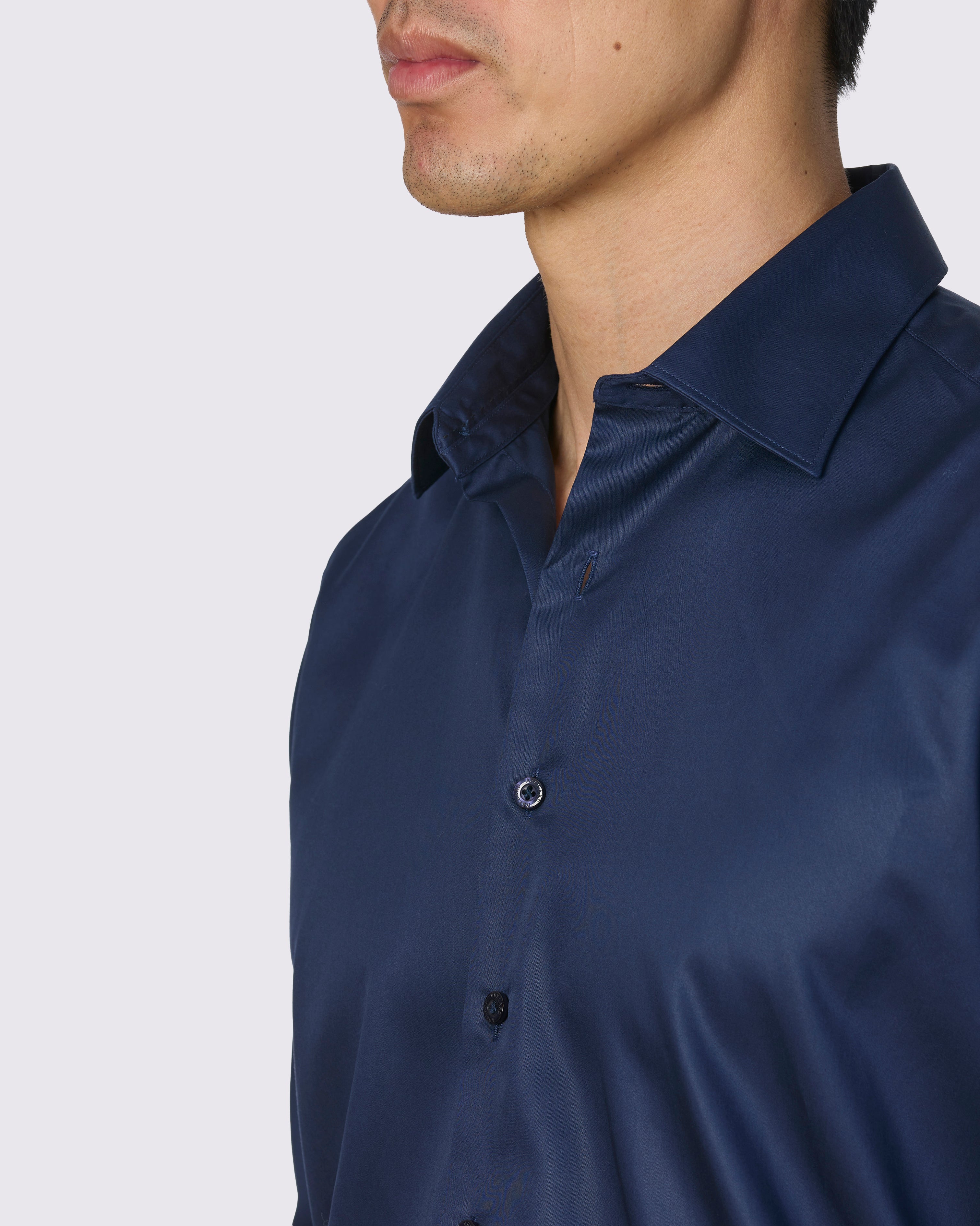 EIVISSA SATEEN SLIM FIT SHIRT