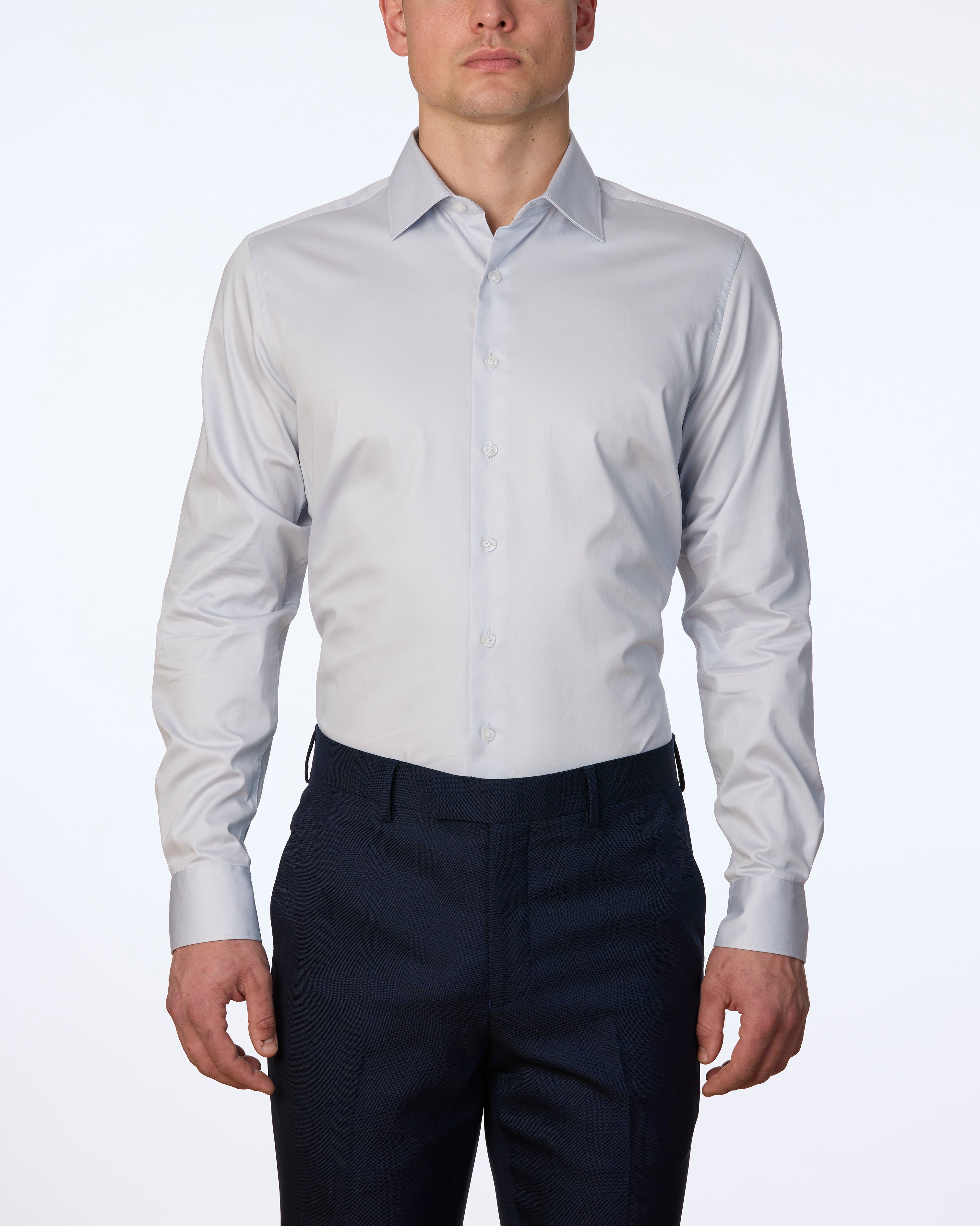 EIVISSA SATEEN SLIM FIT SHIRT
