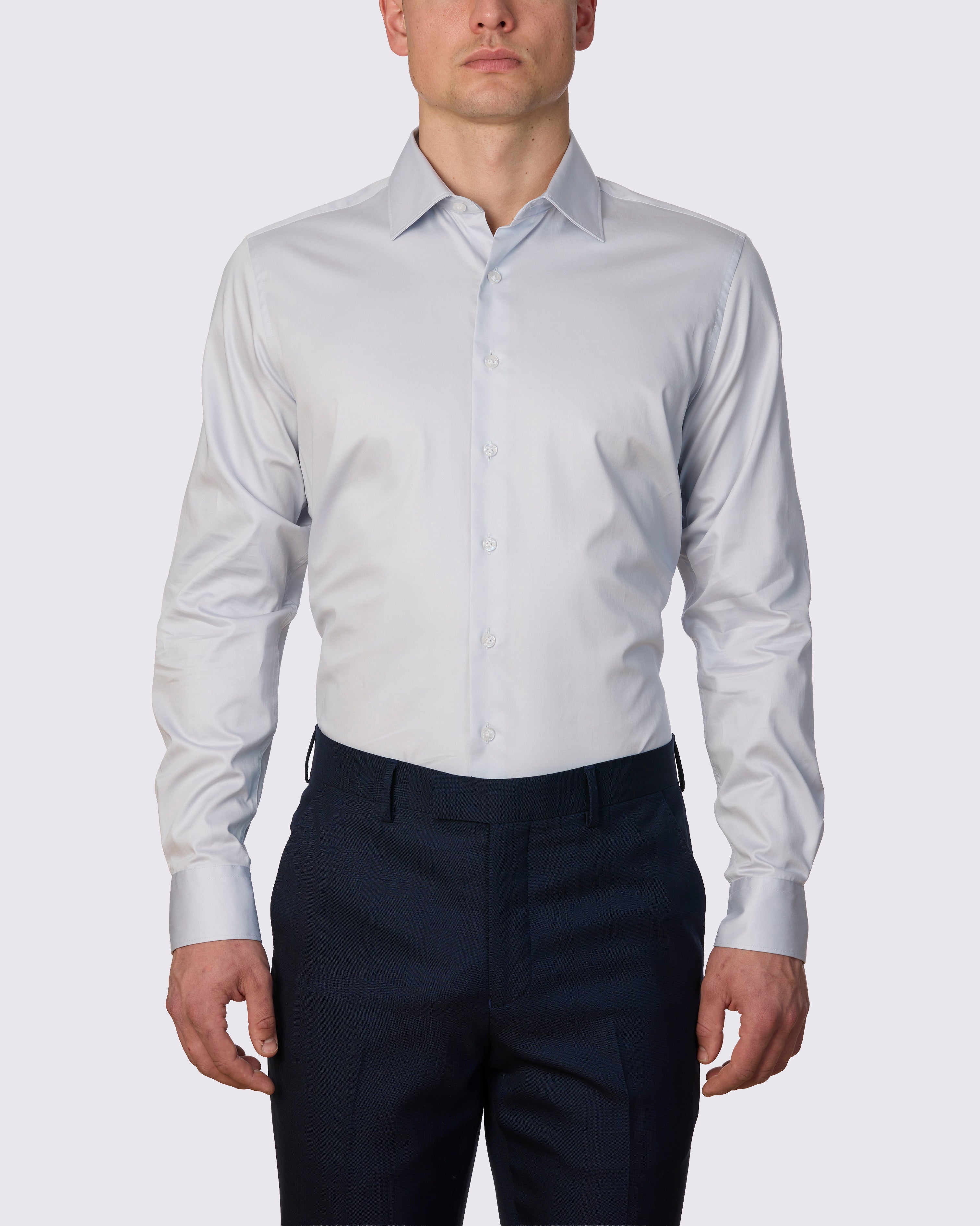 EIVISSA SATEEN SLIM FIT SHIRT