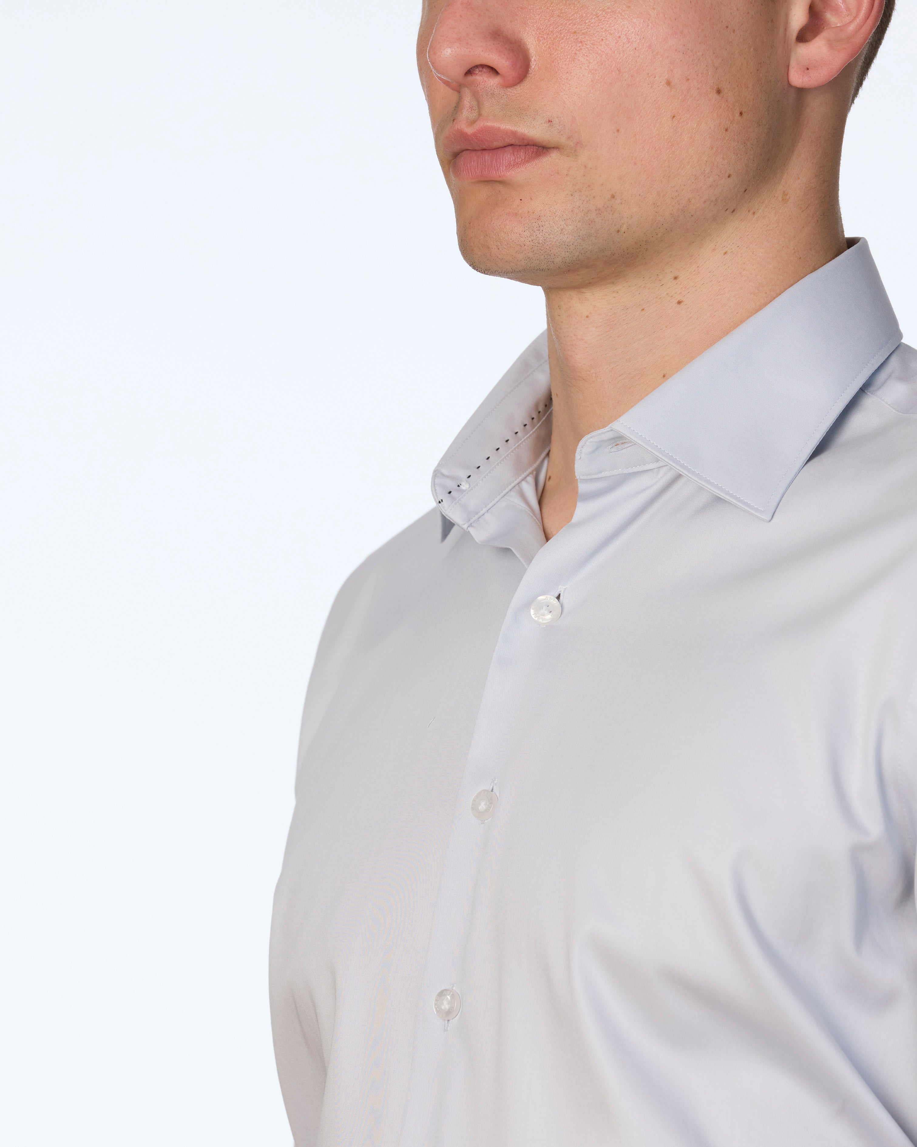 EIVISSA SATEEN SLIM FIT SHIRT