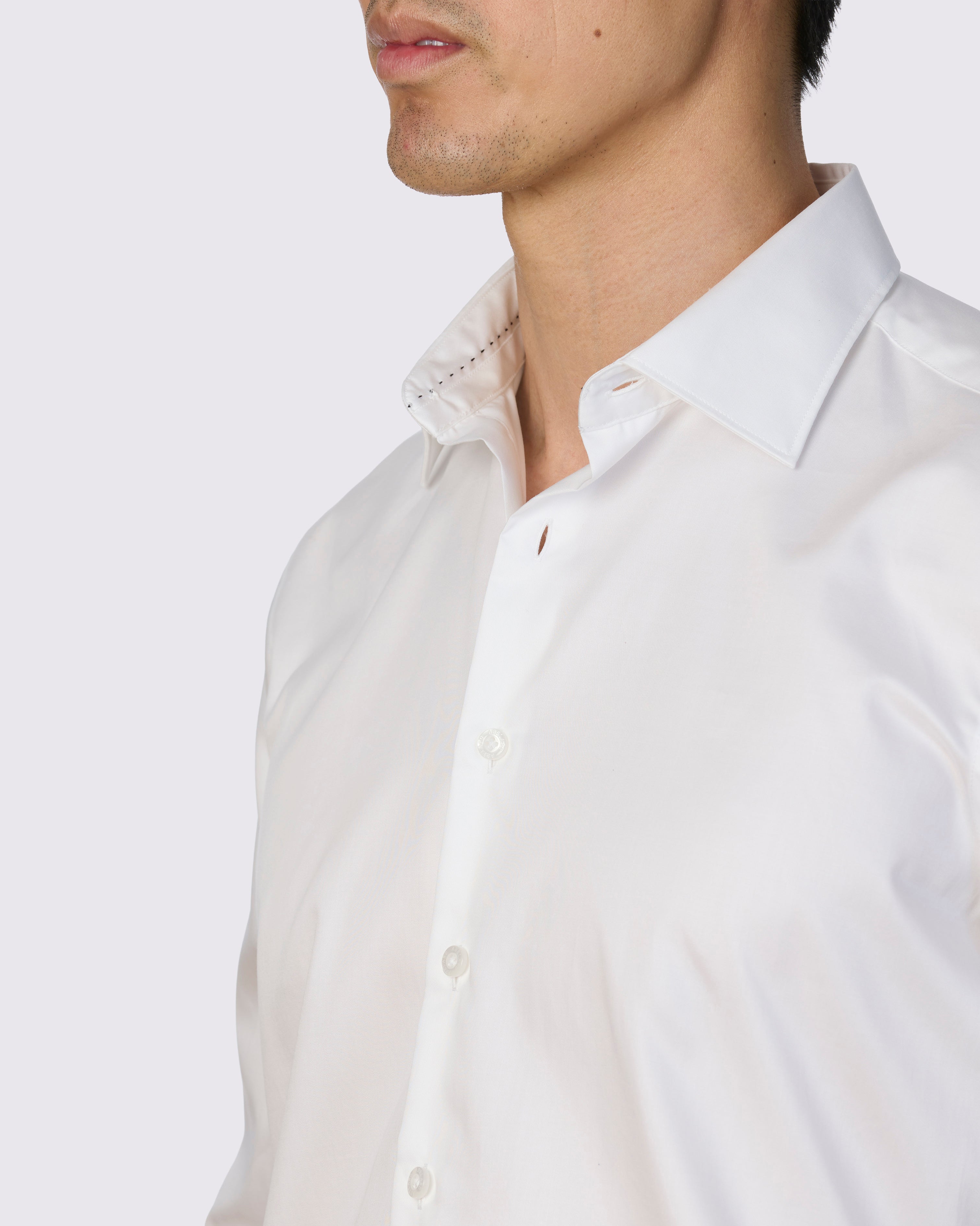 EIVISSA SATEEN SLIM FIT SHIRT
