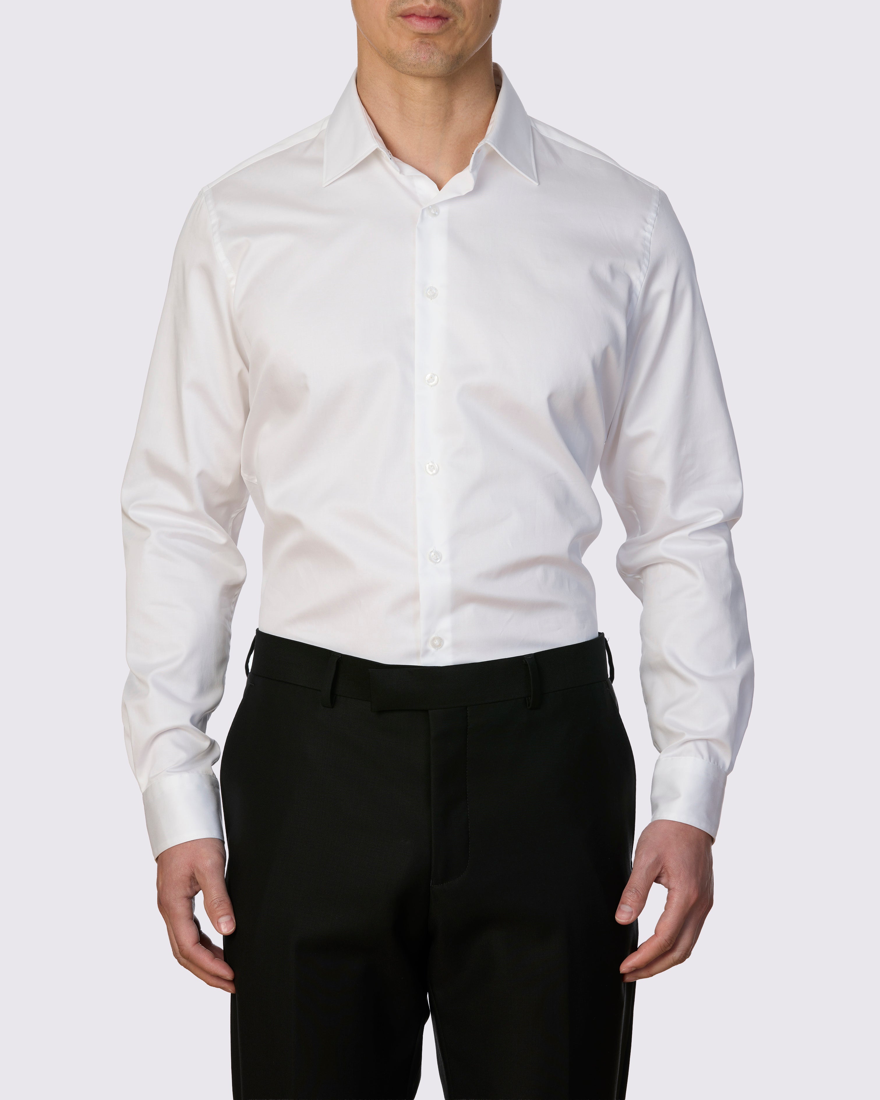 EIVISSA SATEEN SLIM FIT SHIRT