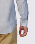 PIATTO II PURE LINEN SLIM FIT SHIRT