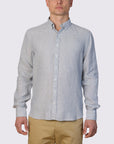 PIATTO II PURE LINEN SLIM FIT SHIRT