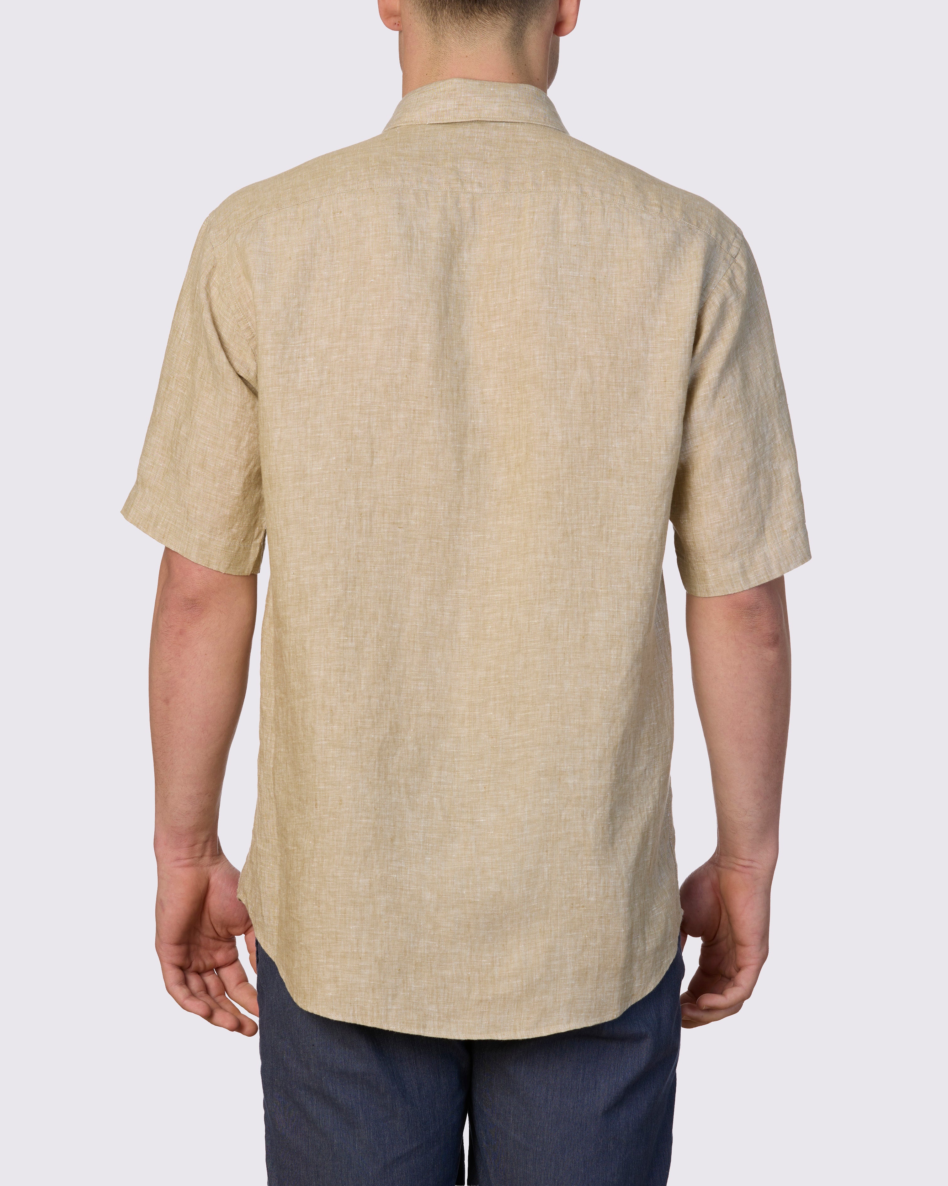 FIRST CLASS LINEN CLASSIC FIT SHIRT