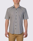 60S RETRO PRINT CLASSIC FIT SHIRT