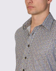 60S RETRO PRINT CLASSIC FIT SHIRT