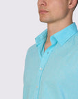 RESORT LINEN BLEND CLASSIC FIT SHIRT
