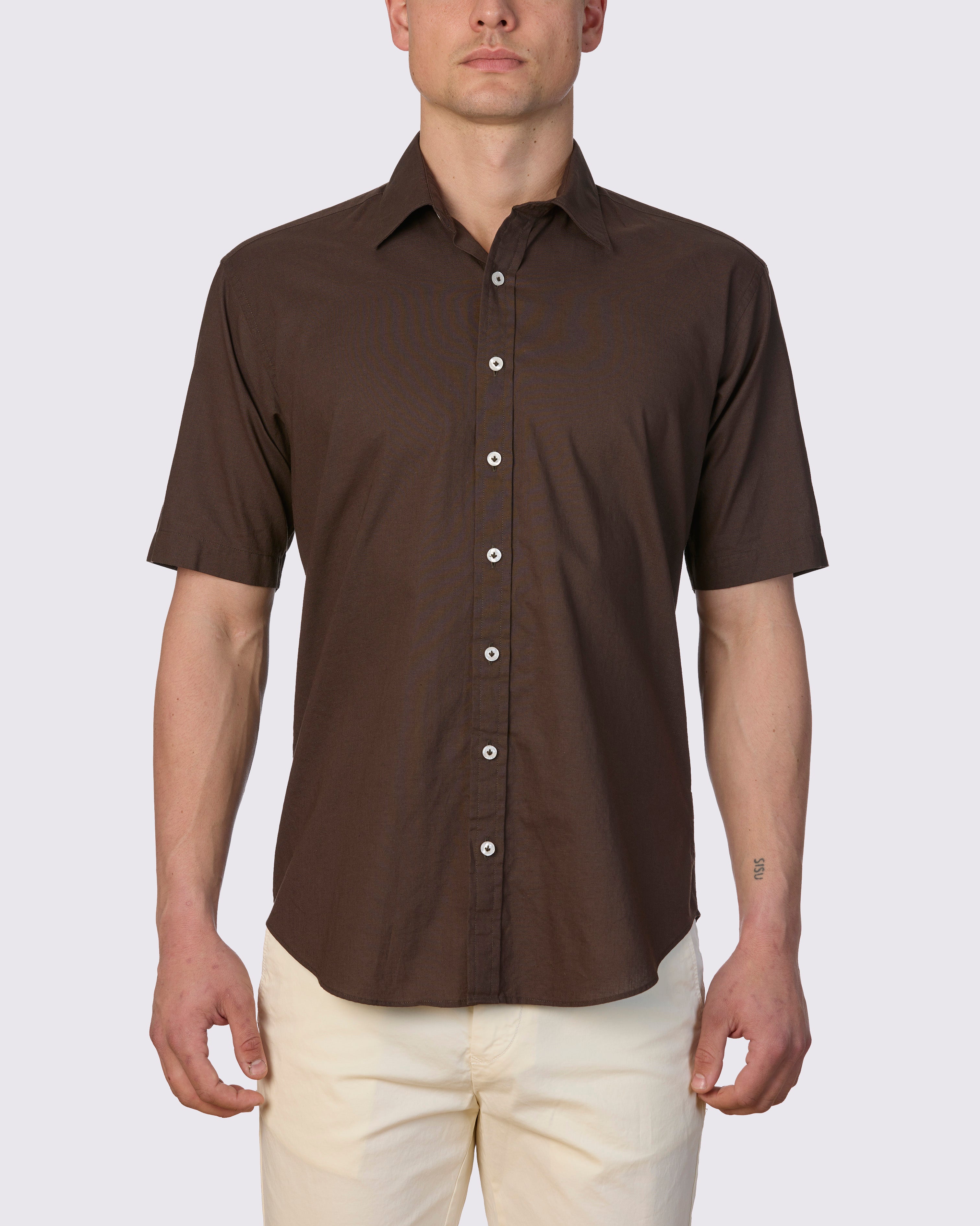RESORT LINEN BLEND CLASSIC FIT SHIRT