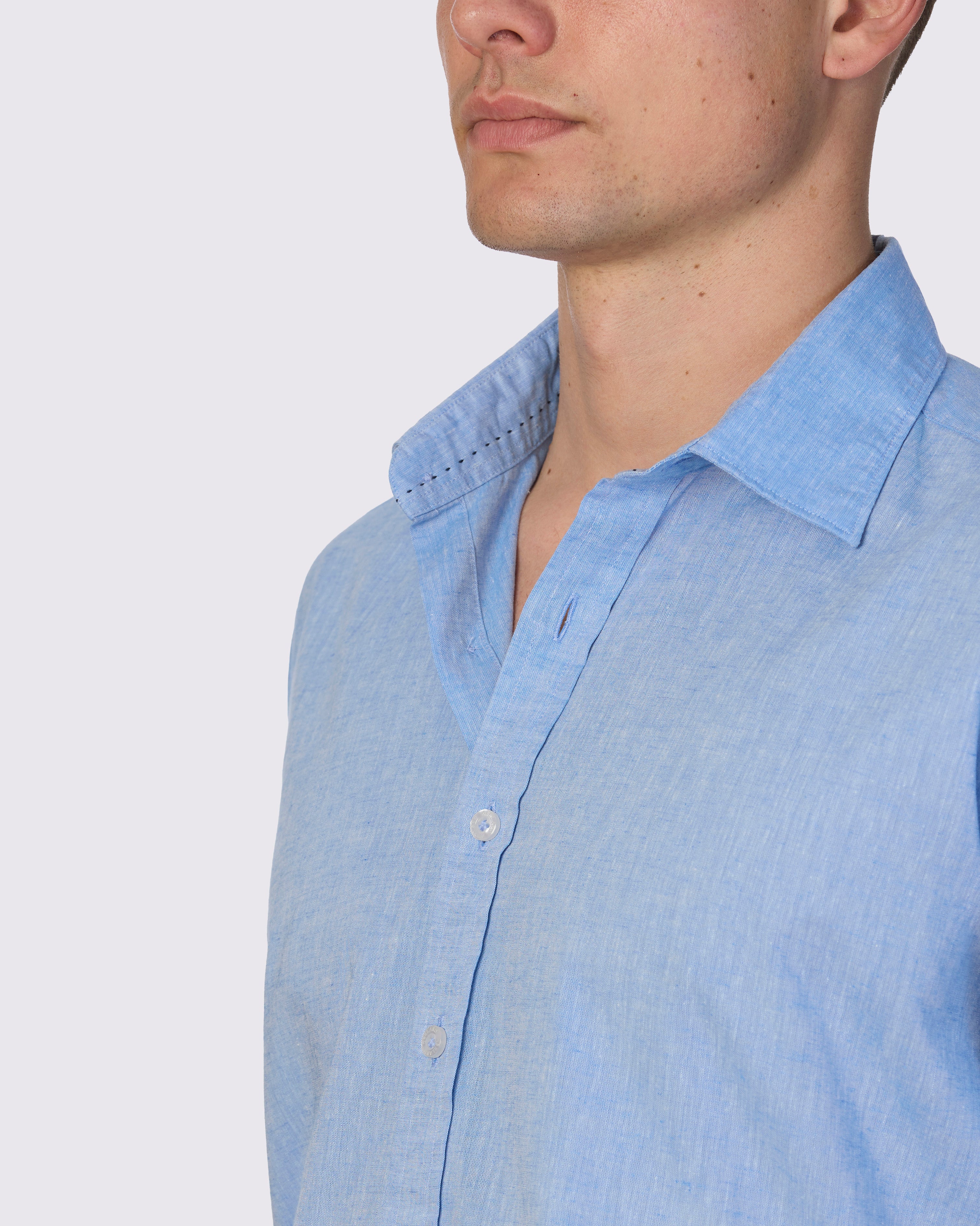 RESORT LINEN BLEND CLASSIC FIT SHIRT