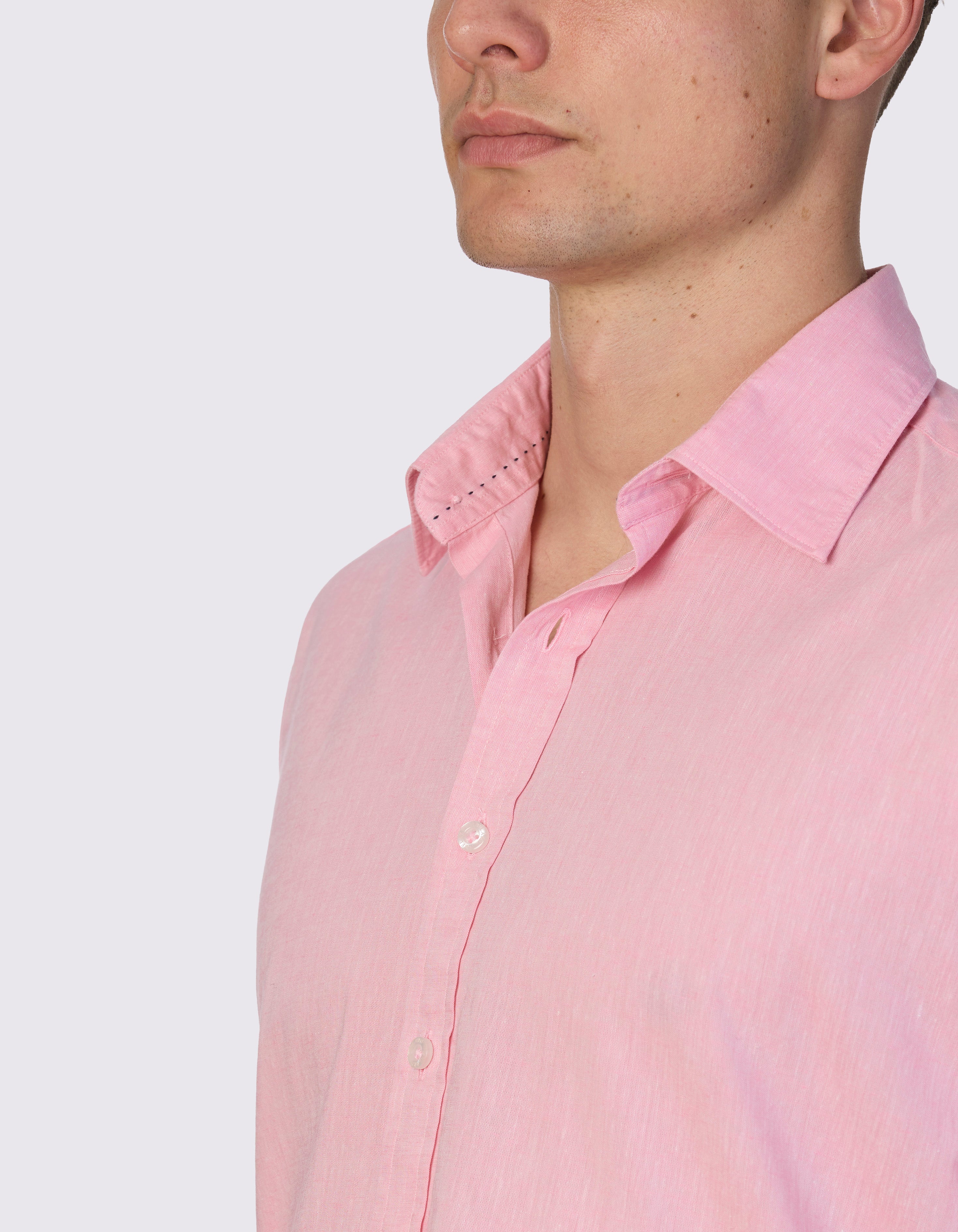 RESORT LINEN BLEND CLASSIC FIT SHIRT