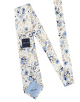 Watercolour Floral Print Tie