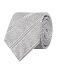 Melange Yarn Stripe Tie