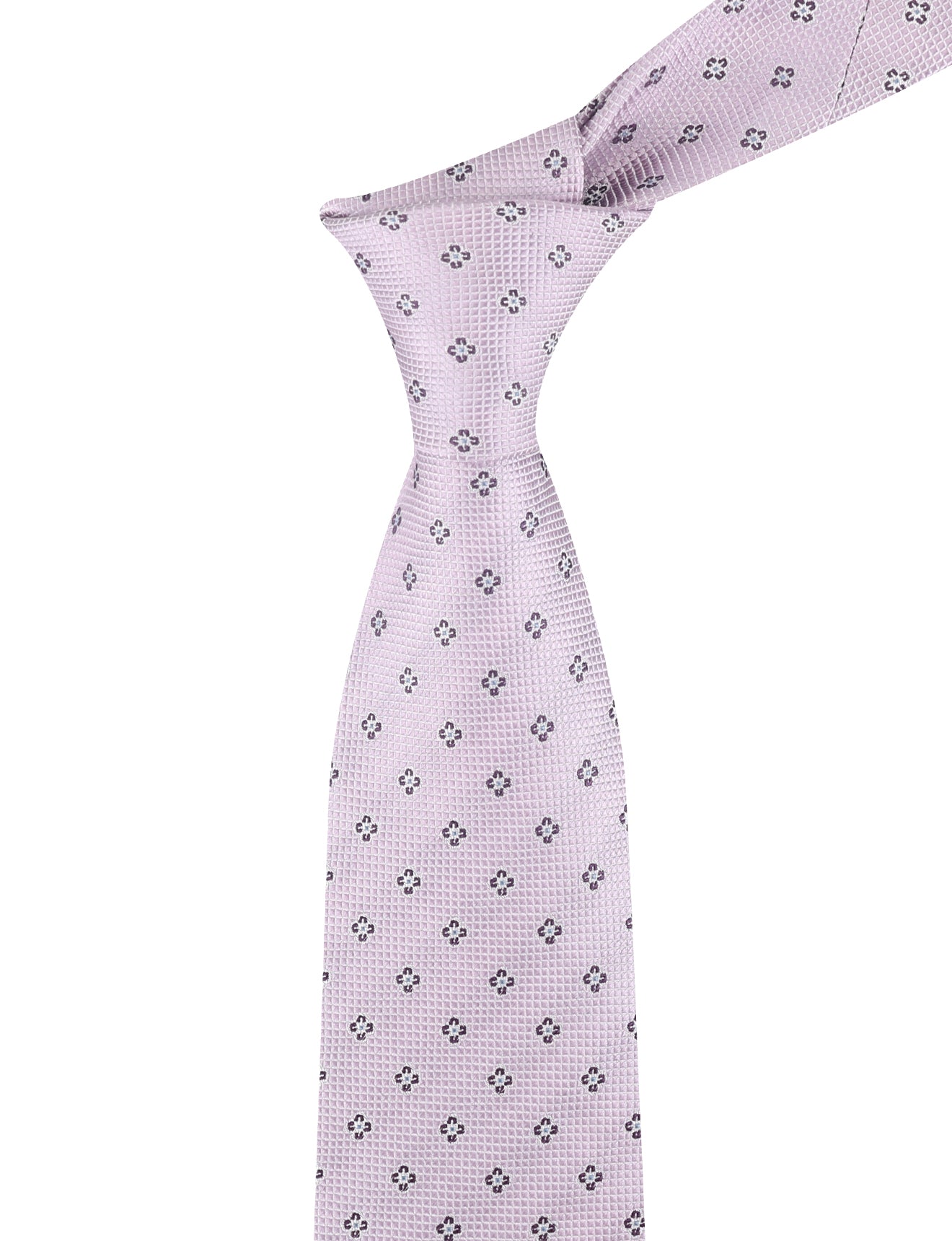 Micro Flower Jacquard Tie
