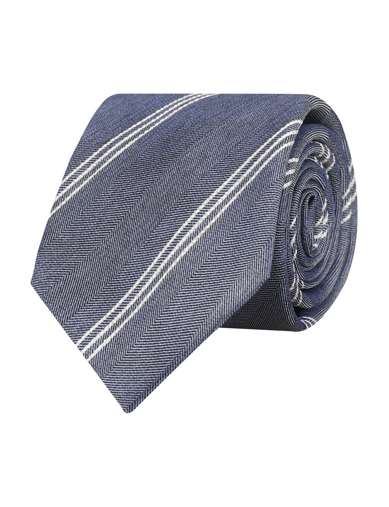 Herringbone Stripe Jacquard Tie
