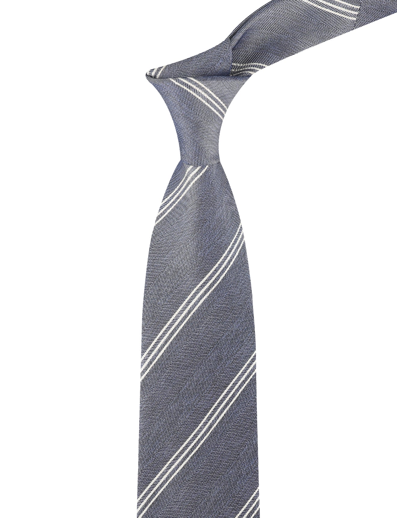 Herringbone Stripe Jacquard Tie