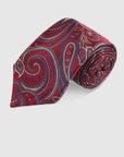Giant Melange Paisley Tie