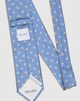 Square Flower Jacquard Tie