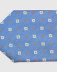 Square Flower Jacquard Tie