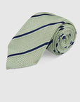 Waffle Jacquard Stripe Tie