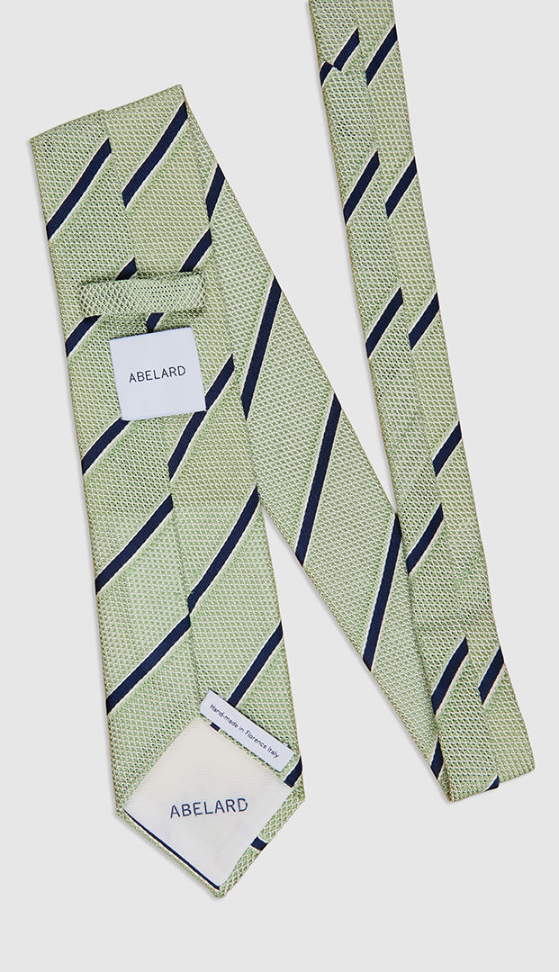 Waffle Jacquard Stripe Tie