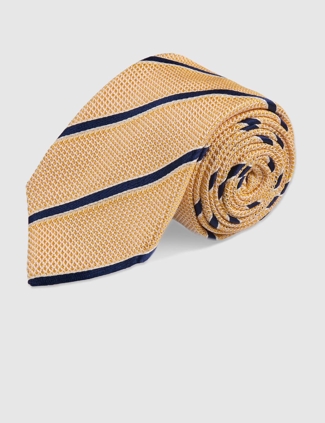 Waffle Jacquard Stripe Tie