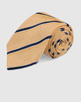 Waffle Jacquard Stripe Tie