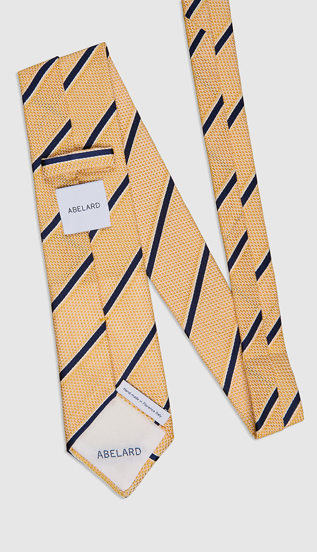 Waffle Jacquard Stripe Tie