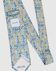 FIORI WATERCOLOUR PRINT TIE - MINT