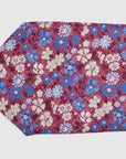 FIORI WATERCOLOUR PRINT TIE - RED