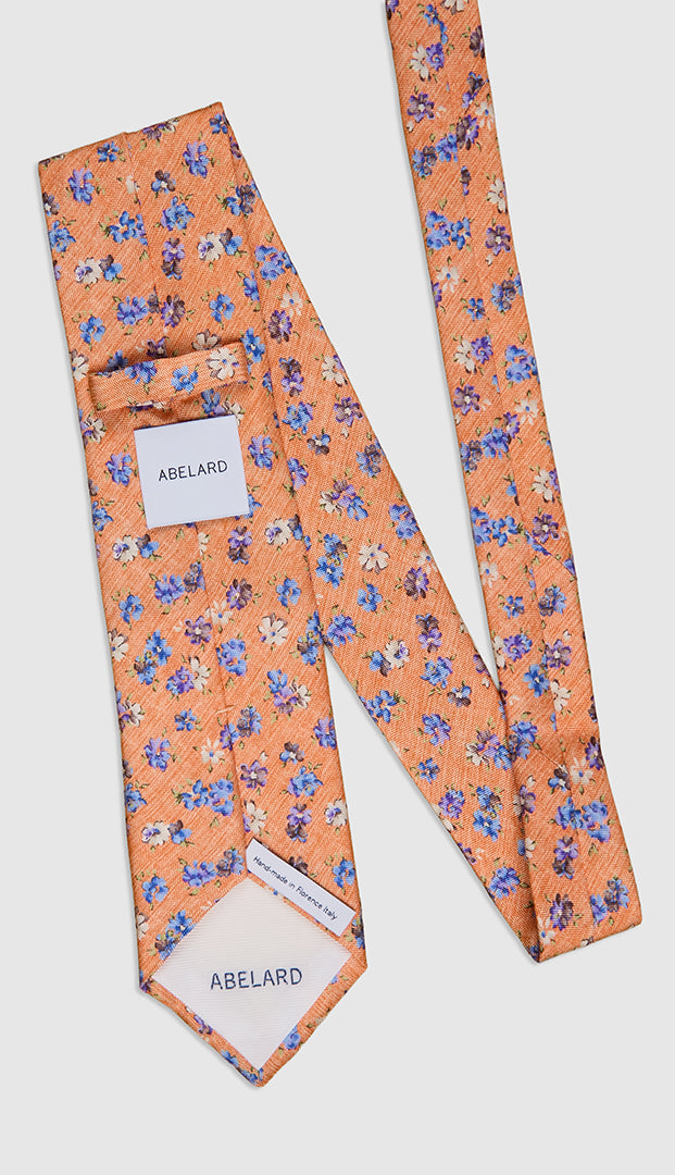 Fresh Flower Print Tie
