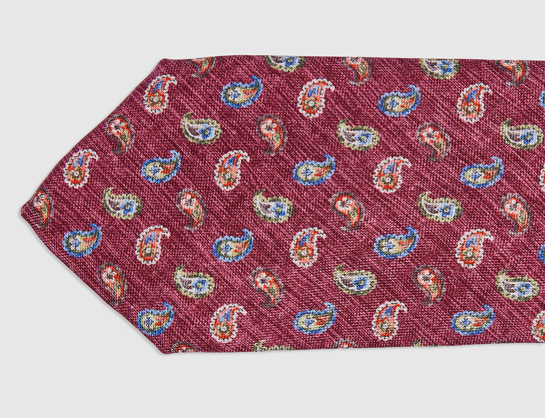 Centi Paisley Print Tie