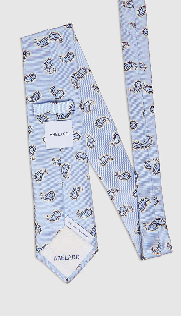 JAIPUR JACQUARD TWILL TIE - SKY