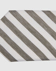 LINEN SILK FRESH STRIPE TIE - PISTACHIO