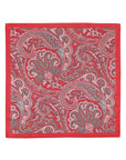 Paisley Pocket Square With Border