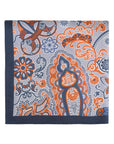 Eccentric Paisley Pocket Square