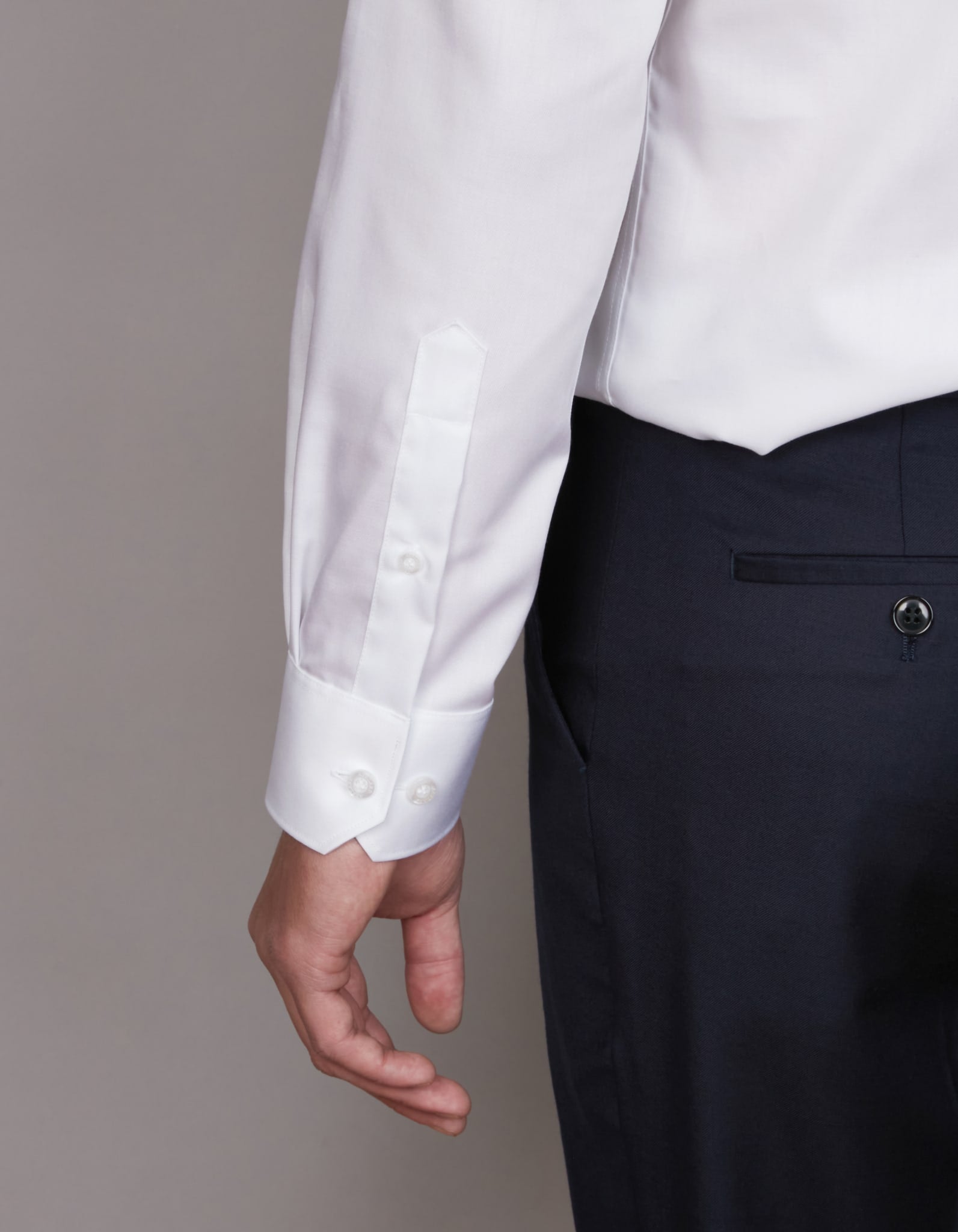 NON IRON COTTON SHIRT SLIM FIT