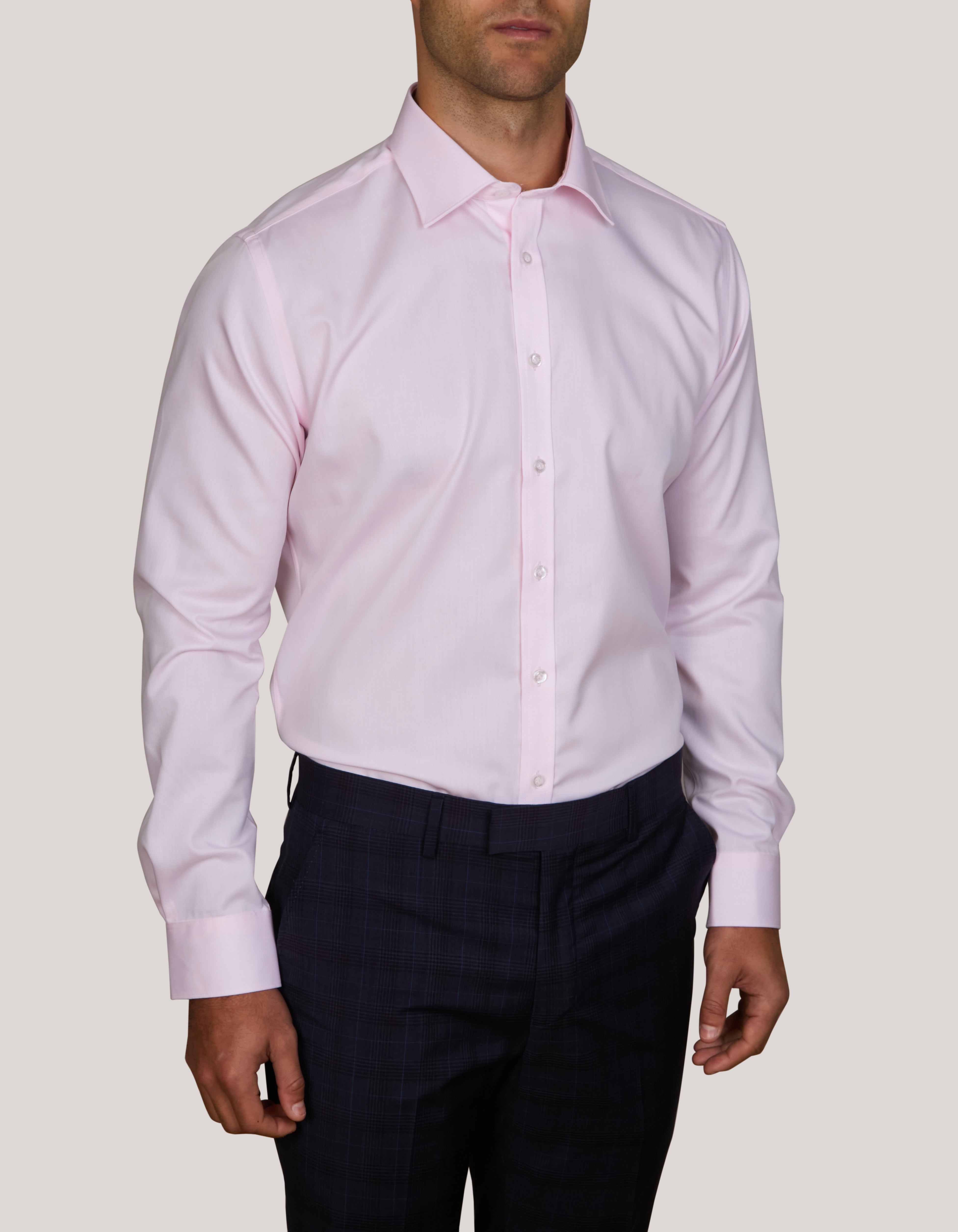 NON IRON COTTON SHIRT SLIM FIT