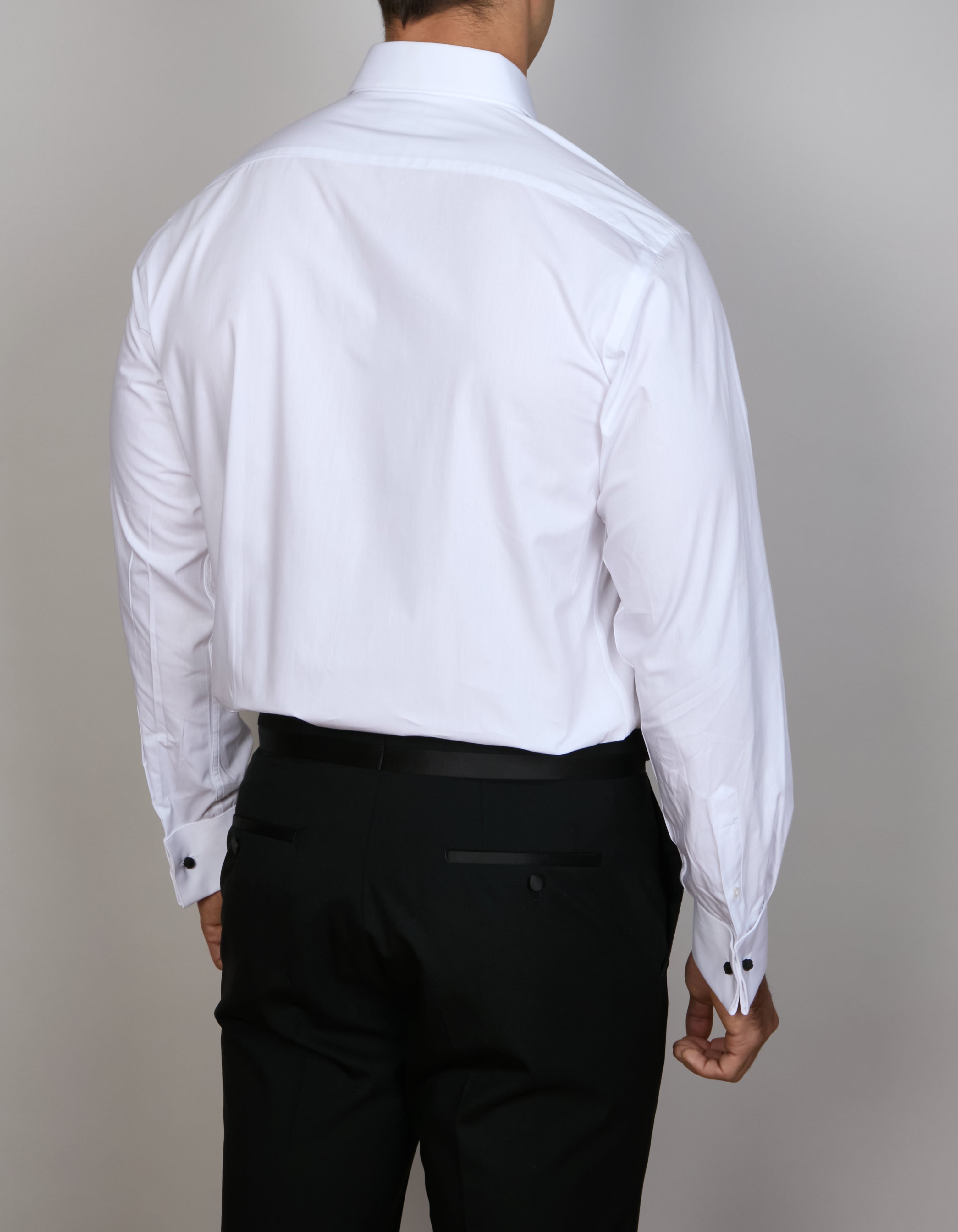 PLEAT FRONT DINNER SHIRT CLASSIC COLLAR CLASSIC FIT