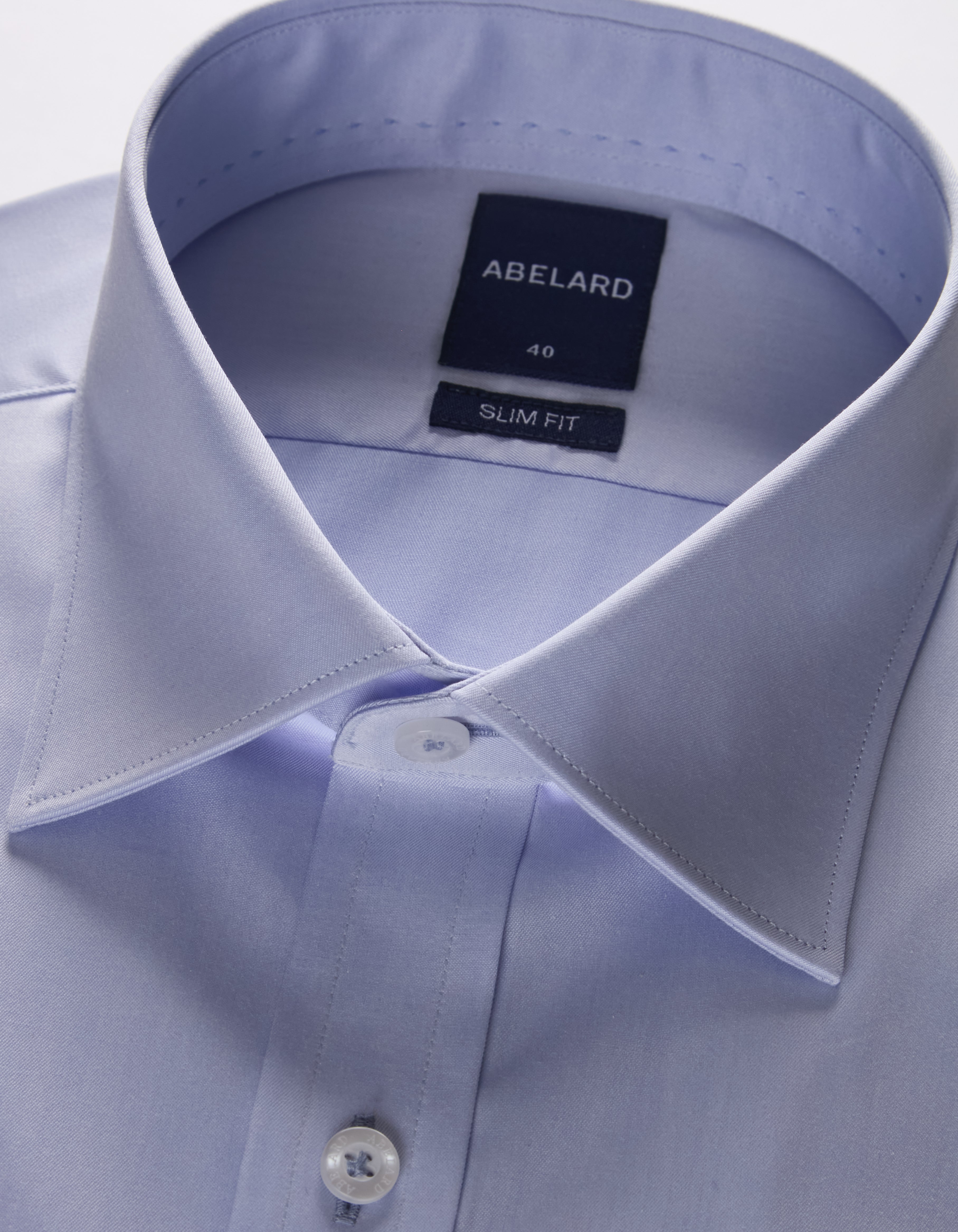 DORCHESTER 2 PLY FINE TWILL SLIM FIT SHIRT